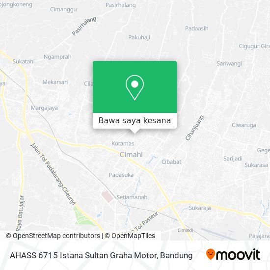 Peta AHASS 6715 Istana Sultan Graha Motor