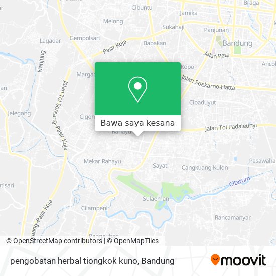 Peta pengobatan herbal tiongkok kuno