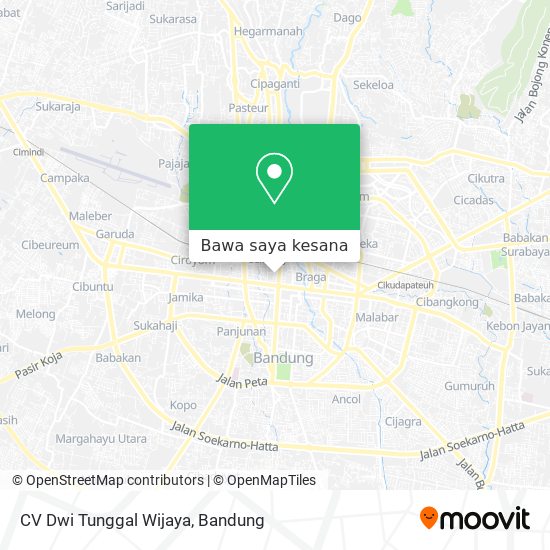 Peta CV Dwi Tunggal Wijaya