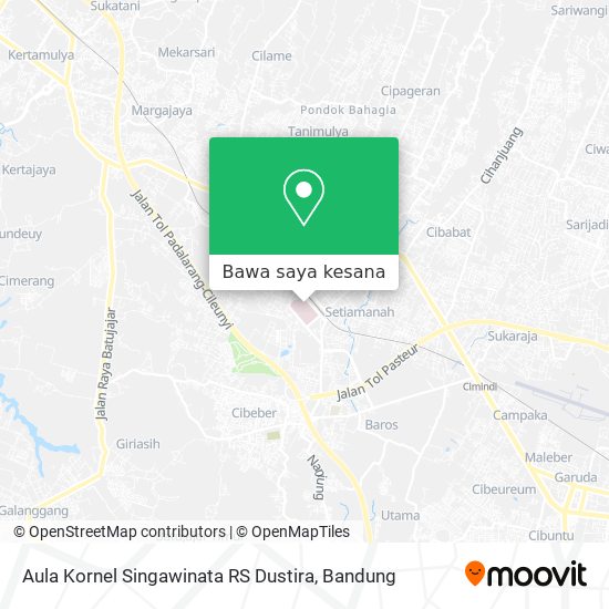 Peta Aula Kornel Singawinata RS Dustira