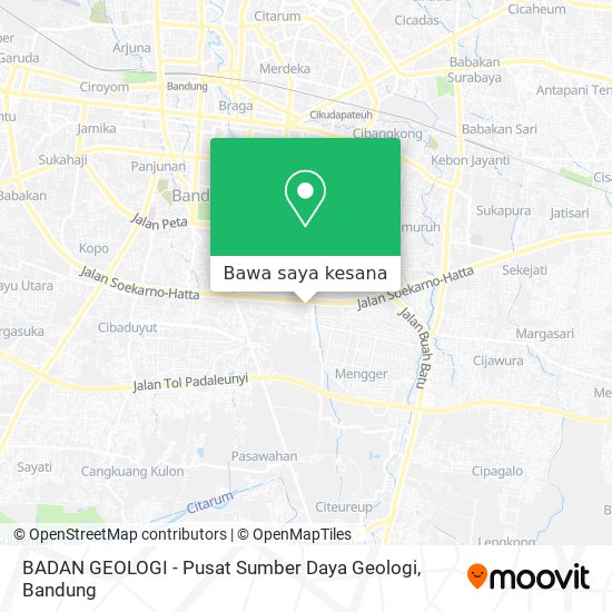 Peta BADAN GEOLOGI - Pusat Sumber Daya Geologi