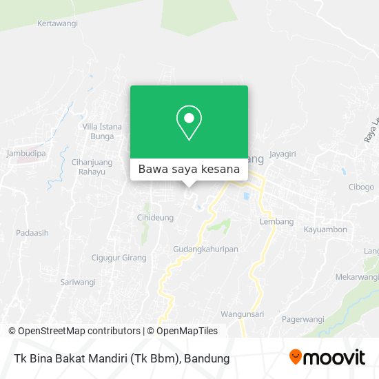 Peta Tk Bina Bakat Mandiri (Tk Bbm)