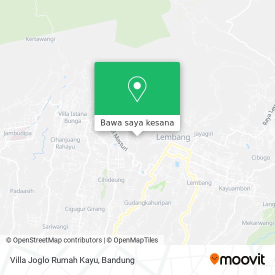 Peta Villa Joglo Rumah Kayu