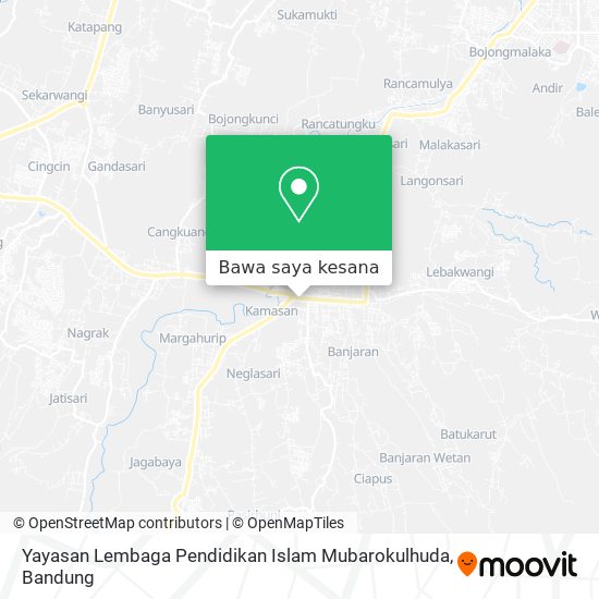 Peta Yayasan Lembaga Pendidikan Islam Mubarokulhuda