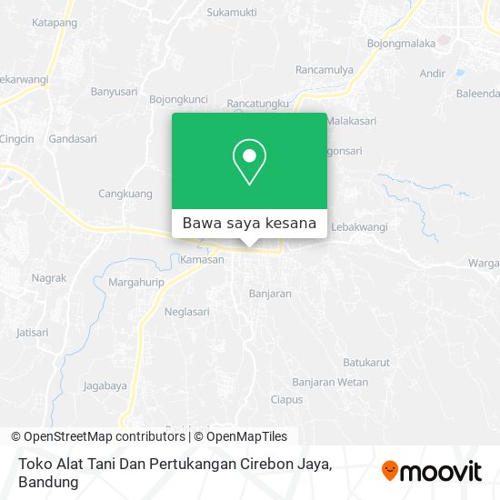 Peta Toko Alat Tani Dan Pertukangan Cirebon Jaya