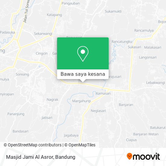 Peta Masjid Jami Al Asror