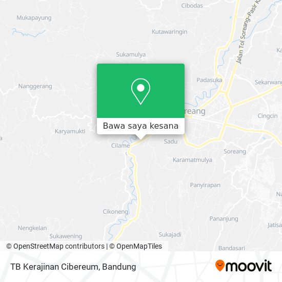 Peta TB Kerajinan Cibereum