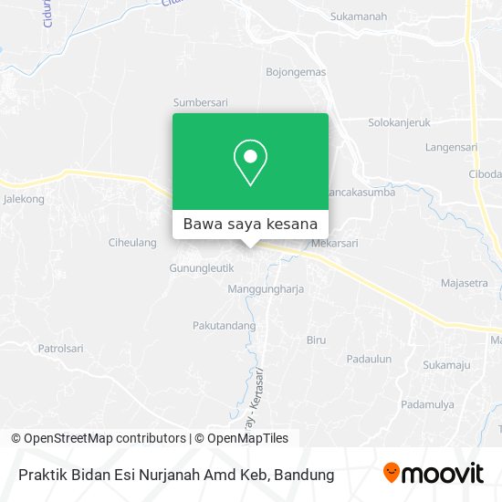 Peta Praktik Bidan Esi Nurjanah Amd Keb