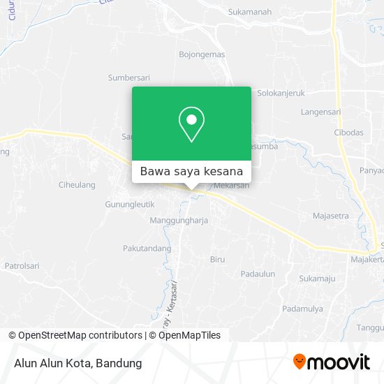 Peta Alun Alun Kota