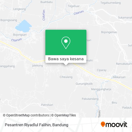 Peta Pesantren Riyadlul Falihin