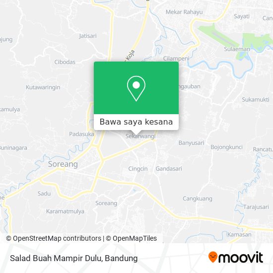 Peta Salad Buah Mampir Dulu