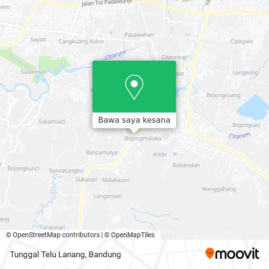 Peta Tunggal Telu Lanang