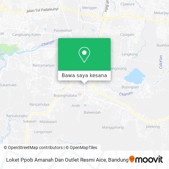 Peta Loket Ppob Amanah Dan Outlet Resmi Aice