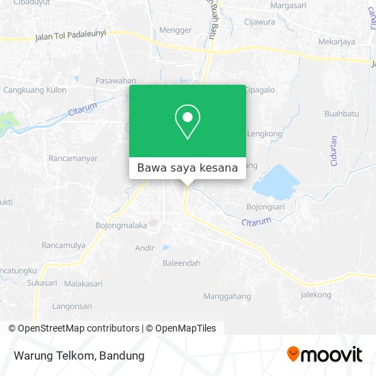 Peta Warung Telkom