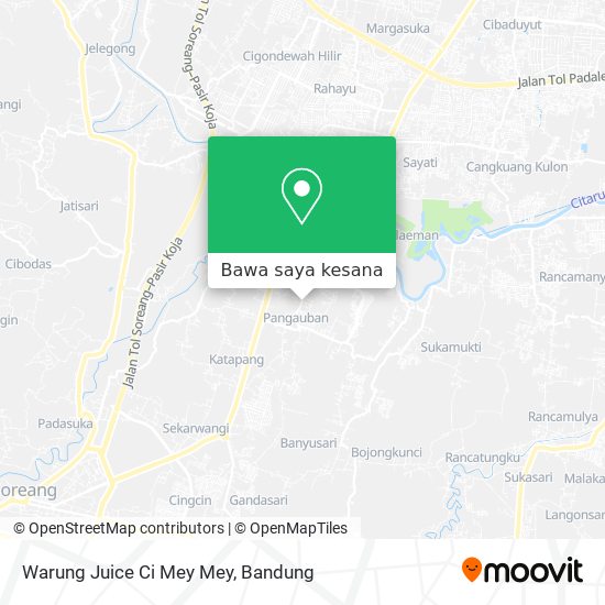 Peta Warung Juice Ci Mey Mey