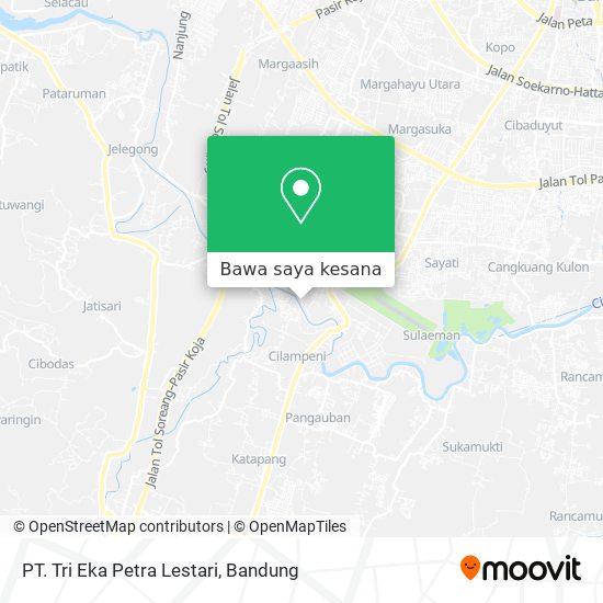 Peta PT. Tri Eka Petra Lestari
