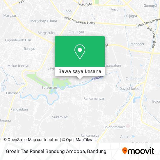 Peta Grosir Tas Ransel Bandung Amooba