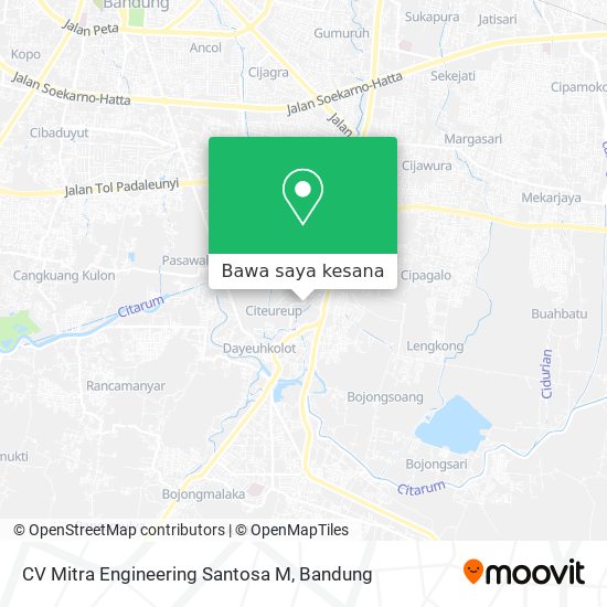 Peta CV Mitra Engineering Santosa M