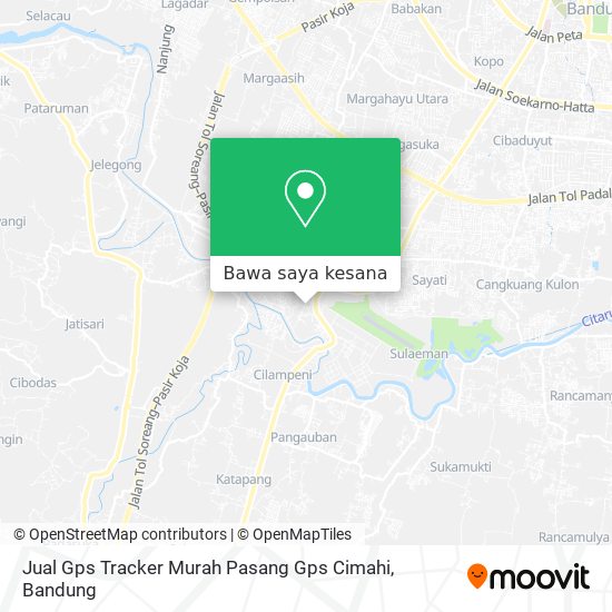 Peta Jual Gps Tracker Murah Pasang Gps Cimahi