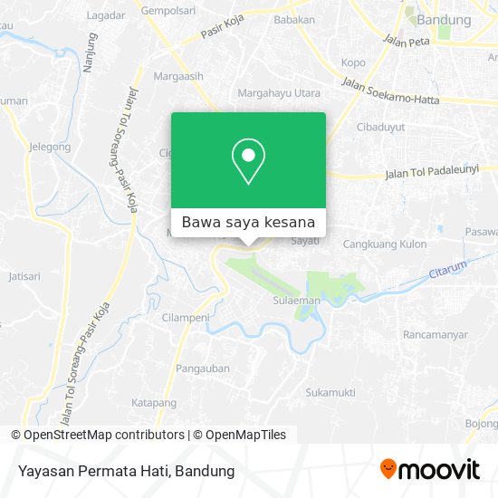 Peta Yayasan Permata Hati