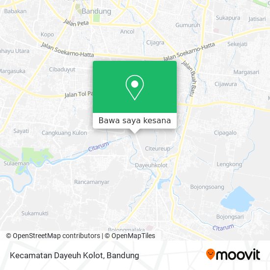 Peta Kecamatan Dayeuh Kolot