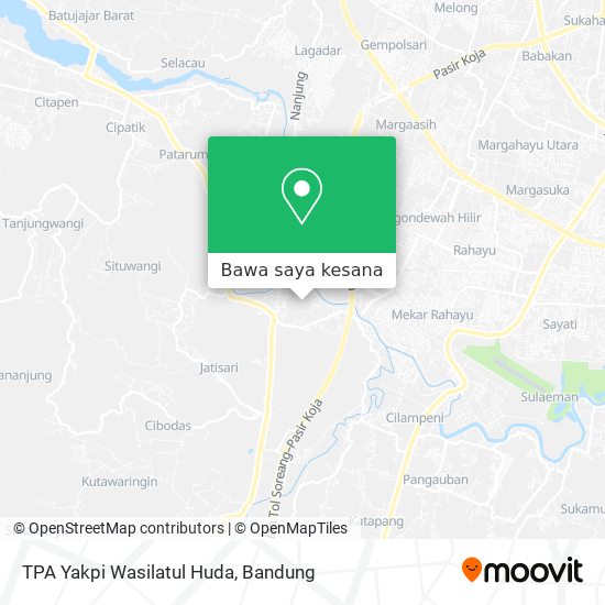 Peta TPA Yakpi Wasilatul Huda