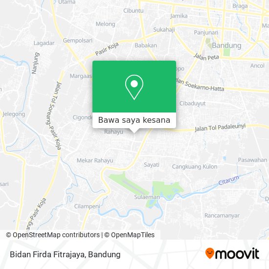 Peta Bidan Firda Fitrajaya