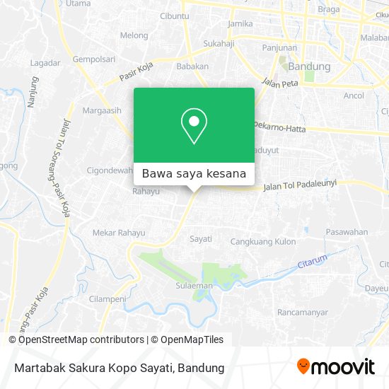 Peta Martabak Sakura Kopo Sayati