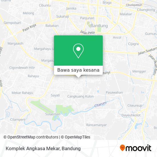 Peta Komplek Angkasa Mekar