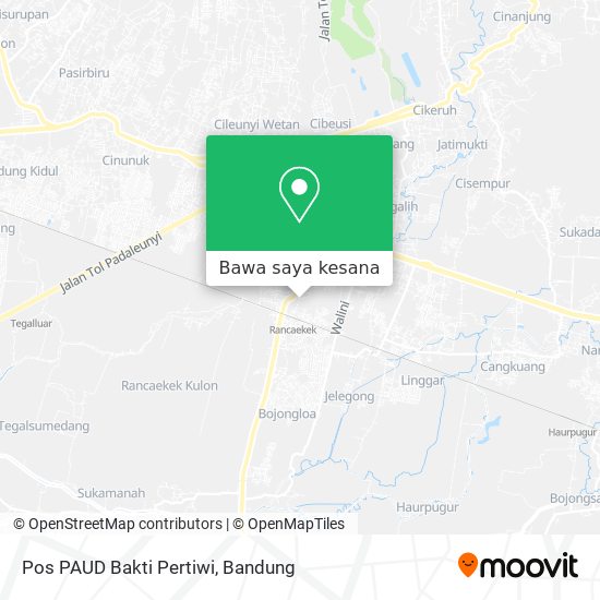 Peta Pos PAUD Bakti Pertiwi
