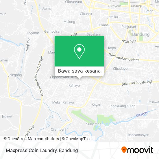 Peta Maxpress Coin Laundry