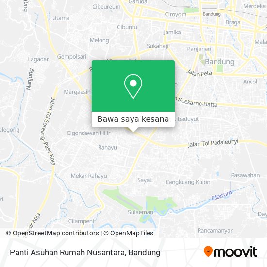 Peta Panti Asuhan Rumah Nusantara