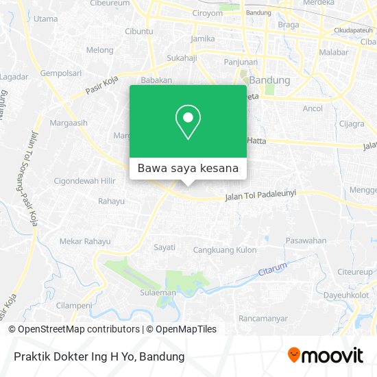 Peta Praktik Dokter Ing H Yo