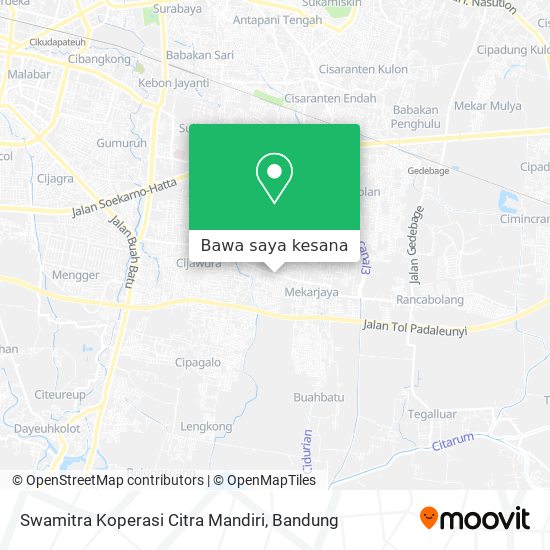 Peta Swamitra Koperasi Citra Mandiri
