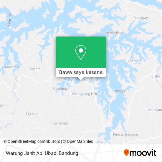 Peta Warung Jahit Abi Ubad