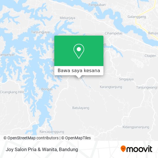 Peta Joy Salon Pria & Wanita