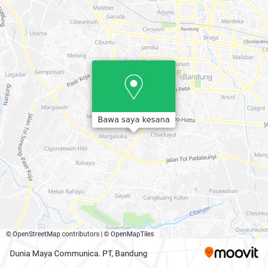 Peta Dunia Maya Communica. PT