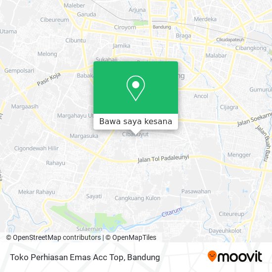 Peta Toko Perhiasan Emas Acc Top