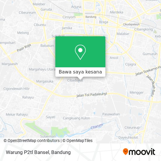 Peta Warung P2tl Bansel