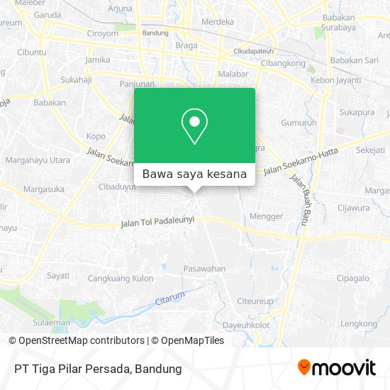 Peta PT Tiga Pilar Persada