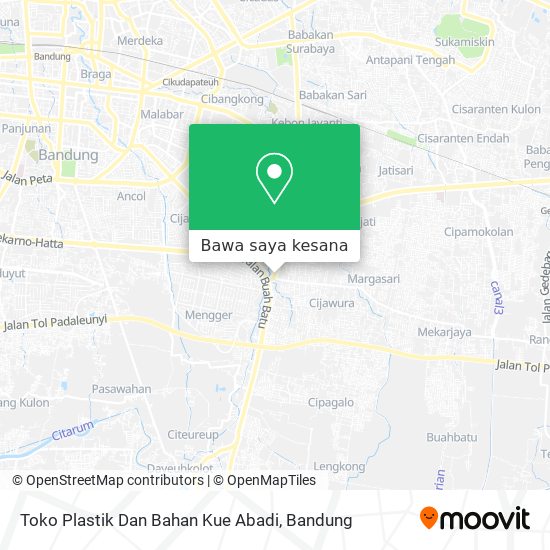 Peta Toko Plastik Dan Bahan Kue Abadi