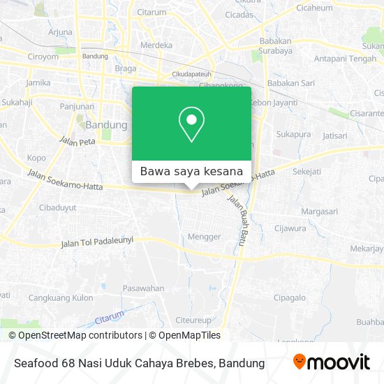 Peta Seafood 68 Nasi Uduk Cahaya Brebes