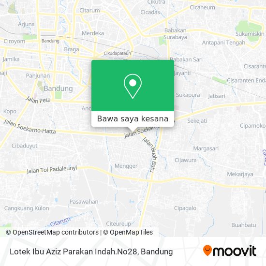 Peta Lotek Ibu Aziz Parakan Indah.No28