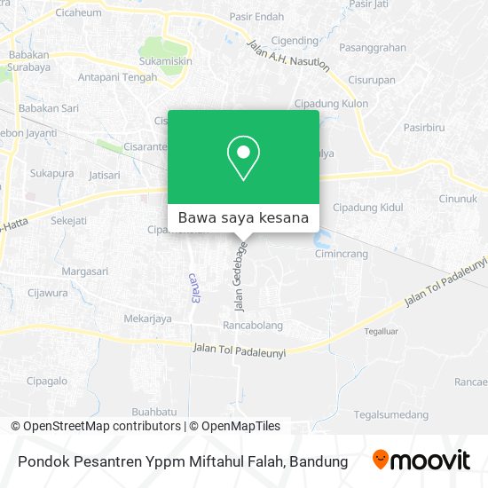 Peta Pondok Pesantren Yppm Miftahul Falah