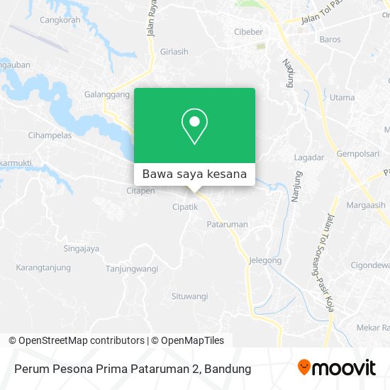 Peta Perum Pesona Prima Pataruman 2