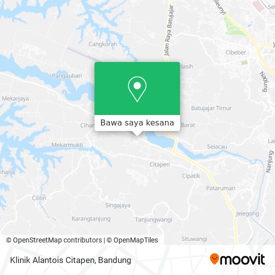 Peta Klinik Alantois Citapen