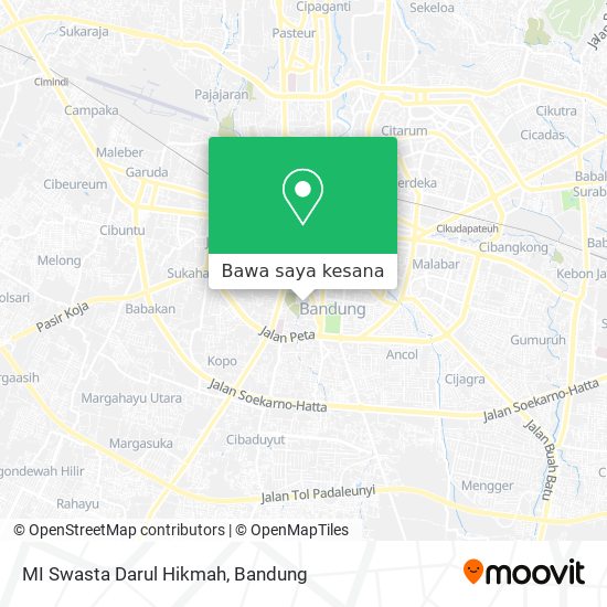 Peta MI Swasta Darul Hikmah