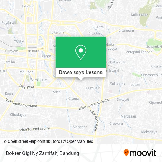 Peta Dokter Gigi Ny Zarnifah