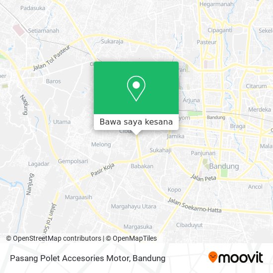 Peta Pasang Polet Accesories Motor
