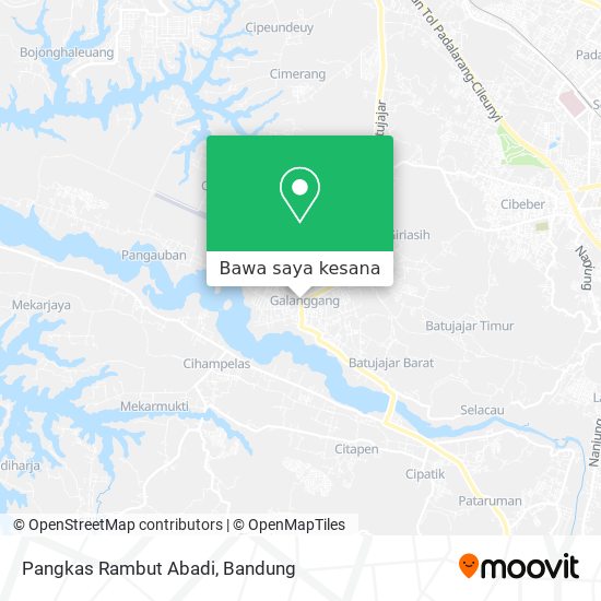 Peta Pangkas Rambut Abadi